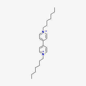 B1222869 1,1'-Diheptyl-4,4'-bipyridinium CAS No. 47503-76-4