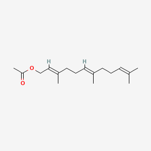 molecular formula C17H28O2 B1222876 法尼基乙酸酯 CAS No. 4128-17-0