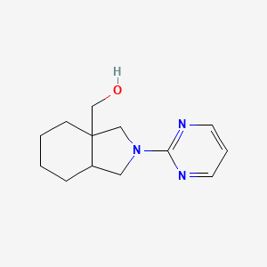 [2-(pyrimidin-2-yl)-octahydro-1H-isoindol-3a-yl]methanol