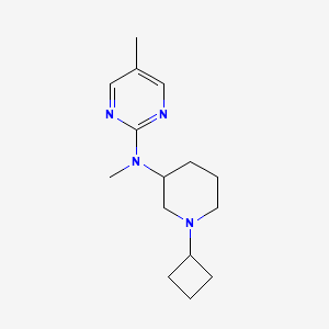 N-(1-cyclobutylpiperidin-3-yl)-N,5-dimethylpyrimidin-2-amine