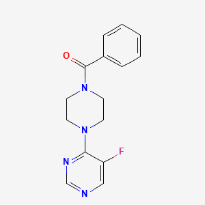 4-(4-Benzoylpiperazin-1-yl)-5-fluoropyrimidine