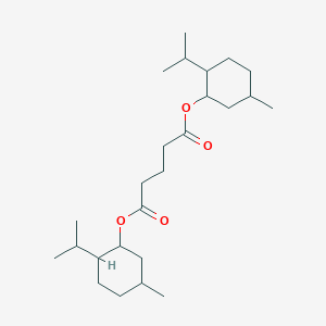 molecular formula C25H44O4 B1222896 Dimenthyl glutarate 