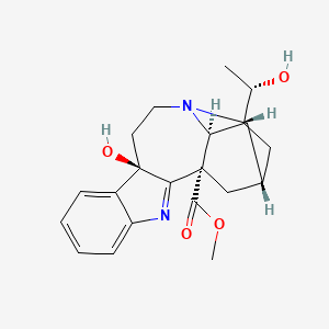 molecular formula C21H26N2O4 B1222900 海尼安羟基吲哚烯 CAS No. 80151-98-0