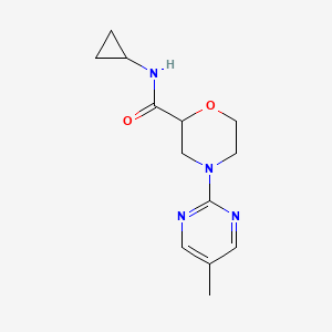 N-cyclopropyl-4-(5-methylpyrimidin-2-yl)morpholine-2-carboxamide