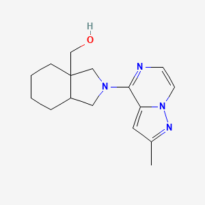 (2-{2-methylpyrazolo[1,5-a]pyrazin-4-yl}-octahydro-1H-isoindol-3a-yl)methanol