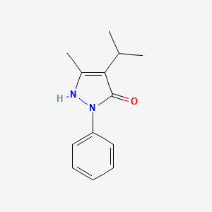molecular formula C13H16N2O B1222913 N-去甲基丙吡喃酮 CAS No. 50993-68-5
