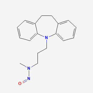 molecular formula C18H21N3O B1222914 N-Nitrosodesipramine CAS No. 57164-17-7
