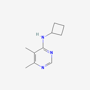 N-cyclobutyl-5,6-dimethylpyrimidin-4-amine