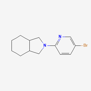 2-(5-bromopyridin-2-yl)-octahydro-1H-isoindole