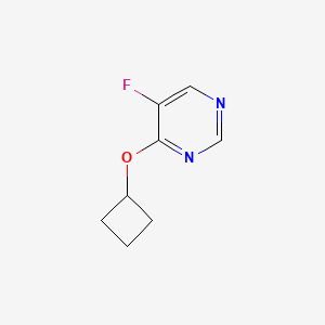 4-Cyclobutoxy-5-fluoropyrimidine