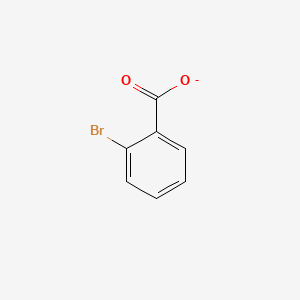 molecular formula C7H4BrO2- B1222928 2-Bromobenzoate CAS No. 16887-76-6