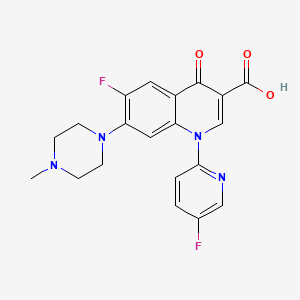 B1222929 Fandofloxacin CAS No. 164150-99-6