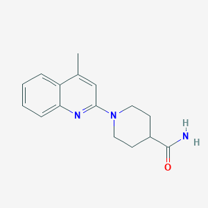 1-(4-Methylquinolin-2-yl)piperidine-4-carboxamide