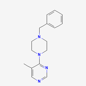 4-(4-Benzylpiperazin-1-yl)-5-methylpyrimidine