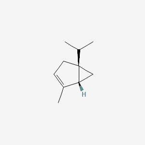 molecular formula C10H16 B1222947 (-)-alpha-Thujene CAS No. 3917-48-4