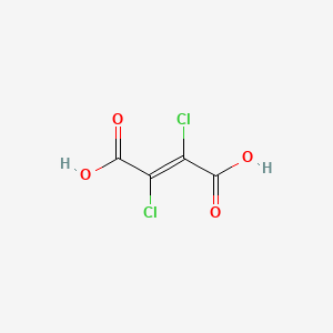 B1222948 2,3-Dichloro-2-butenedioic acid CAS No. 43180-81-0