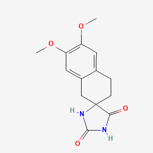 molecular formula C14H16N2O4 B1222955 Shdmtn CAS No. 35485-64-4