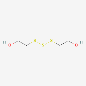 molecular formula C4H10O2S3 B1222963 2,2'-Trithiobisethanol CAS No. 4428-14-2