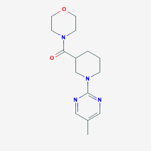 4-[1-(5-Methylpyrimidin-2-yl)piperidine-3-carbonyl]morpholine