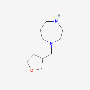 1-[(Oxolan-3-yl)methyl]-1,4-diazepane