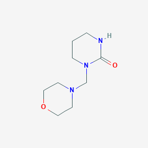 molecular formula C9H17N3O2 B1222985 Mopyridone CAS No. 82822-14-8