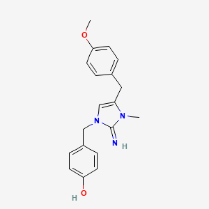 molecular formula C19H21N3O2 B1222994 异索那胺 B 