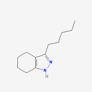 3-Pentyl-4,5,6,7-tetrahydro-1H-indazole