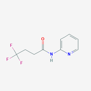 4,4,4-trifluoro-N-(pyridin-2-yl)butanamide