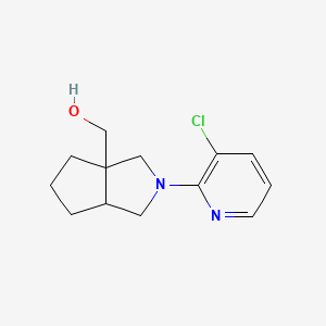 [2-(3-Chloropyridin-2-yl)-octahydrocyclopenta[c]pyrrol-3a-yl]methanol