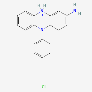 molecular formula C18H18ClN3 B1223006 Aposafranine CAS No. 60937-65-7