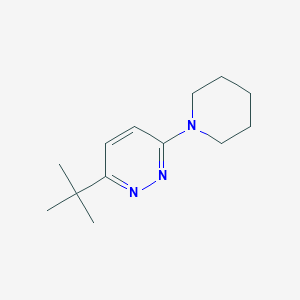 3-Tert-butyl-6-(piperidin-1-yl)pyridazine