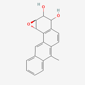 molecular formula C19H16O3 B1223009 anti-7-Mba-3,4-diol 1,2-oxide CAS No. 64625-66-7