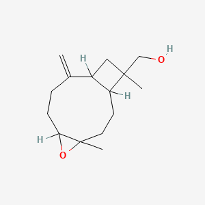 molecular formula C15H24O2 B1223013 14-Hydroxycaryophyllene oxide CAS No. 73510-14-2