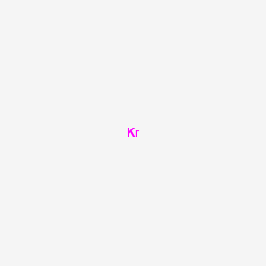 molecular formula K B1223016 Krypton CAS No. 7439-90-9