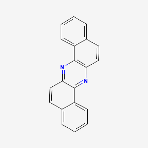 molecular formula C20H12N2 B1223020 DIBENZO(a,h)PHENAZINE CAS No. 226-47-1