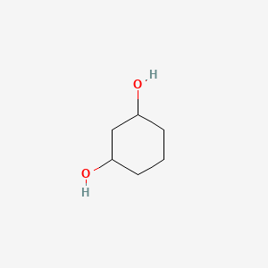 molecular formula C6H12O2 B1223022 1,3-Cyclohexanediol CAS No. 504-01-8