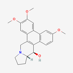 molecular formula C23H25NO4 B1223032 Pergularinine CAS No. 571-70-0