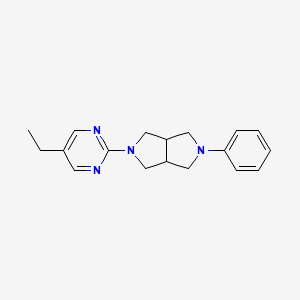 5-Ethyl-2-{5-phenyl-octahydropyrrolo[3,4-c]pyrrol-2-yl}pyrimidine