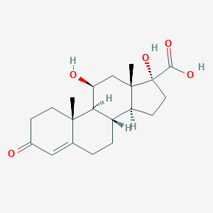 molecular formula C₂₀H₂₈O₅ B122305 皮质酸 CAS No. 3597-45-3