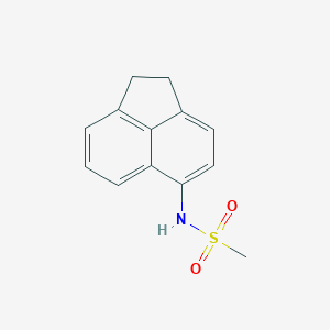 molecular formula C13H13NO2S B1223052 N-(1,2-dihydroacenaphthylen-5-yl)methanesulfonamide 