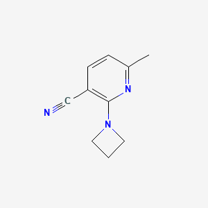 2-(Azetidin-1-yl)-6-methylpyridine-3-carbonitrile