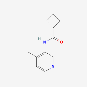 N-(4-methylpyridin-3-yl)cyclobutanecarboxamide