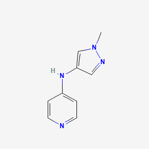 N-(1-methyl-1H-pyrazol-4-yl)pyridin-4-amine