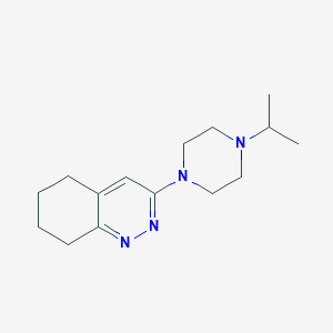 3-[4-(Propan-2-yl)piperazin-1-yl]-5,6,7,8-tetrahydrocinnoline