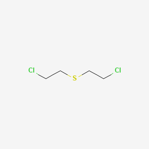 molecular formula C4H8Cl2S B1223074 Mustard gas CAS No. 505-60-2
