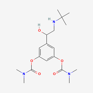 molecular formula C18H29N3O5 B1223079 Bambuterol CAS No. 81732-65-2