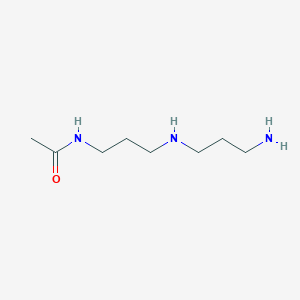 molecular formula C8H19N3O B1223085 N-(3-((3-氨基丙基)氨基)丙基)乙酰胺 CAS No. 70862-22-5