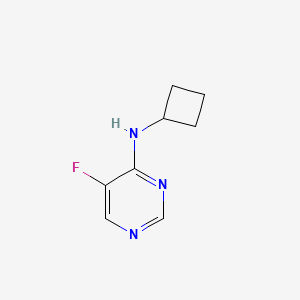 N-cyclobutyl-5-fluoropyrimidin-4-amine