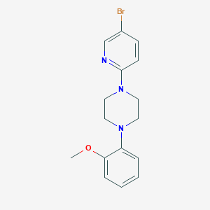 1-(5-Bromopyridin-2-yl)-4-(2-methoxyphenyl)piperazine