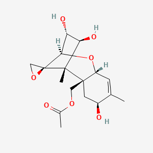 molecular formula C17H24O7 B1223109 4-Deacetylneosolaniol CAS No. 74833-39-9